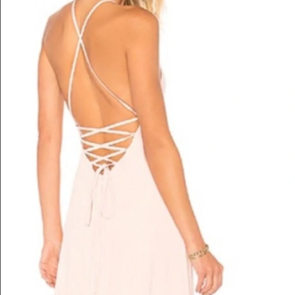 House of Harlow 1960 REVOLVE Heidi Maxi Rose Pink - Picture 5 of 6